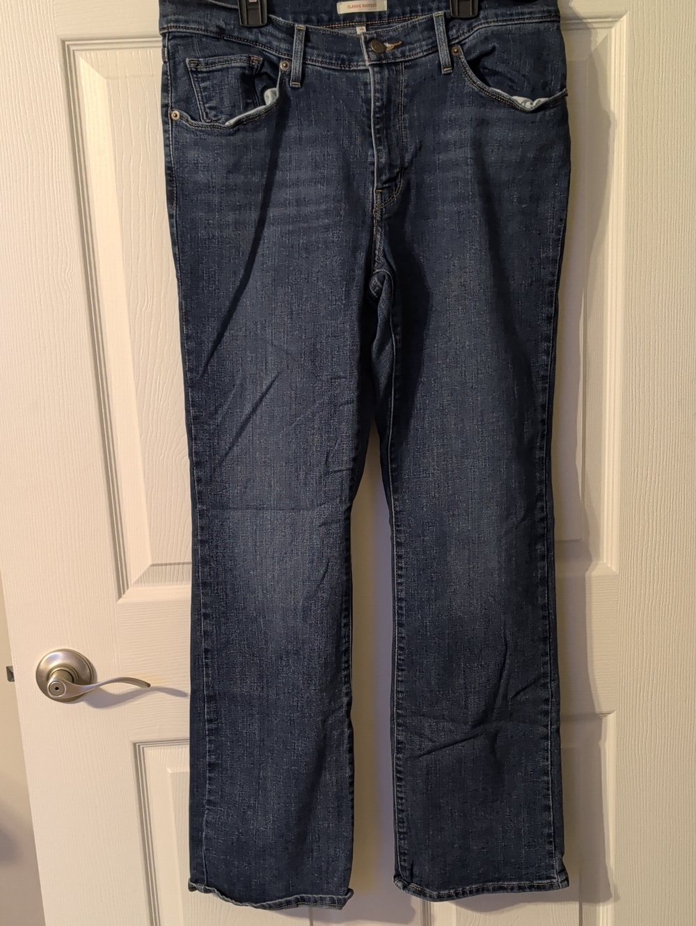 Levi's Dark Indigo Flare Jeans